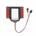 12V 5A vannitoa peegli l&uuml;liti Vannitoa puutel&uuml;litiga andur valguspeegli esitulede jaoks 3-suunaline puuteanduriga dimmer A