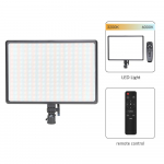 LED Fotograafia Videovalgus Professionaalne Paneelvalgustus Fotostuudio Lampi Komplekt Filmimiseks Otse&uuml;lekandeks Youbube Tiktok Meik EU must