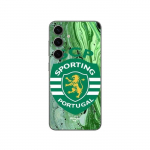 Coque Samsung Galaxy S25 SCP SPORTING PORTUGAL FOND VERT Maniacase