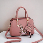 2024. aasta trendikas hiina stiilis suure mahutavusega &uuml;he &otilde;laga naiste k&auml;ekott roosa