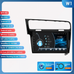 Hizpo Hizpo 10.1 Carplay 4G 2 Din Android 13 Autoraadio Volkswagen Golf 7 2013 - 2017 jaoks Must Hall Videos&uuml;steem GPS DSP Intelligentene Autoradio RDS W1 B 8Core 2G 32G AI