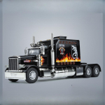 M&otilde;&otilde;tkava 1/24 Peterbilt 389 Raske Veoauto Veopea M&auml;ngumudel Sulamist Valuheli ja Valgus Tagasit&otilde;mmatav Mudel Veoauto Poisi M&auml;nguasi Laste Kingitus Kollektsioon