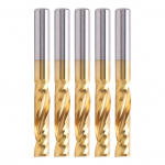 5 tk Professionaalne CNC otsafrees metallist spiraalfrees 6 x 28 x 55 mm