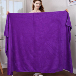 Eriti suur mikrokiust vannir&auml;tik 100x200cm pehme &uuml;liimav kaart Kiiresti kuivavad k&auml;ter&auml;tikud koduseks kasutamiseks 200*100CM lilla