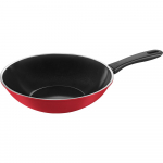 Ballarini pann Wok 28 cm punane valmistatud pannil Wok IH &uuml;hilduv keraamiline kate Jaapani CAPRERA Caprera Italy [Autoristatud toode] Z1026-000