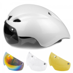 Wildside Triatloni TT Kiiver magnetprillidega - Uus v&otilde;istlusvalmis jalgrattakiiver One Size