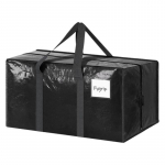 Eriti suur paks, tugev k&auml;epide, PP kootud ostuhoidik, sileda t&otilde;mblukuga reisikott 74*33*36cm