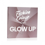 Fashion Colour Platinum Glow Up Palette | Illuminating Highlighter Palette | Multi shade Metallic Shimmer Radiant Finish | Highly Pigmented