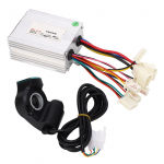 48V 500W Elektrijalgratta kontroller P&ouml;idlaga gaasipedaali komplekt Elektrijalgratta harjadega kontroller ja p&ouml;ial