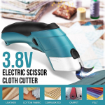 Laetav kangas elektrilised k&auml;&auml;rid juhtmevabad akul&otilde;ikurid riidest vaip PVC nahast l&otilde;ikeriistad DC3,8V 36W juhtmeta &otilde;mblusk&auml;&auml;rid