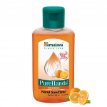 Himalaya Pure Hands Hand Sanitizer - 100 ml (Orange) X Pack of 3