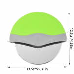 Roostevabast terasest &uuml;mmarguse rattaga l&otilde;ikamisnuga pitsa jaoks kaanega rulliga Taignal&otilde;ikur L&otilde;ikur Kondiitritooted K&ouml;&ouml;k K&uuml;psetustarvikud T&ouml;&ouml;riistad