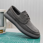 Kvaliteetsed meeste tossud Suede Nahast Vabaaja Jalan&otilde;ud S&uuml;gis Uued Hingavad Meeste Jalan&otilde;ud Tenis Mees Korter Kingad Zapatillas Hombre 38 pruun