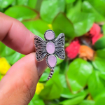 Pink Chalcedony Handmade 925 Sterling Silver Jewelry Ring Size 6.5 f3g93