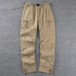 Meeste s&uuml;gis/talvised tuule- ja veekindlad pehmekoelised p&uuml;ksid - paksud, laiad ja sametvoodriga v&auml;litingimustesse ja vabaaja kandmiseks XL for 68-78 kg khaki