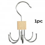 360&deg; P&ouml;&ouml;rlev Hoiukonks Mitme Konksuga Koti Metallist V&ouml;&ouml;de Riiul Puidust Korraldaja Rinnahoidjatele Lipsudele Sallidele Majapidamiskapi Tarvikud