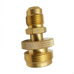 Propane Tanks Regulator Adapter, Connection to 3/8 Male Thread Easy Install Accessory Practical