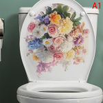 Erinevad rohelised taimed Lilled Seinakleebis Vannitoa WC Dekoratsioon Kleebised Elutoa Kapp Kodukaunistus Isekleepuv seinamaaling