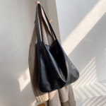 Vintage naiste talvine PU-nahast &otilde;lakotid Mood, suured mahukad naiste hulkurkott Kontori k&auml;ekott Vabaaja lihtsad ostukotid 38cm*2cm*40cm