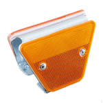 Guardrail Reflective Marker Driveway Reflector Easy to Install Safely Enhanced Night Visibility Yellow White
