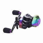 V&auml;rviline merevee ketrusrull k&otilde;rge &uuml;lekandearvuga alumiiniumsulamist rullv&otilde;ll vahetatav vasaku- ja paremak&auml;eline merekalastus trendikalastusvarustus Right hand mitmev&auml;rviline