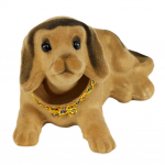 Armsad Auto Kaunistused Pead Raputav Koera Nukk Auto Armatuurlaua M&auml;nguasjad Armas N&otilde;ksutav Kutsikas Auto Sisustuse Aksessuaarid Auto Dekor Laste Kingitus pruun