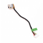 1 tk DC toitepesa kaabliga HP 14-af 15-ba 15-be 15-af AC 250 255 G4 s&uuml;learvuti DC toitepesa laadimise lamedakaabel