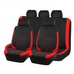 Universaalsed kaitseistmekatted auto siseaksessuaaridele Autoistmekate T&auml;ielik komplekt Istmekate Autotool 5Seats punane