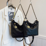 Kottkotiga kott Moodne k&auml;ekott Uus mitmek&uuml;lgne &otilde;lakott Crossbody kott Naiste kott Small must