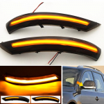 2 tk LED d&uuml;naamiline suunatulede signaaltuli k&uuml;ljepeegli lamp VW Touareg I MK1 7L Facelift 2007 2008 2009 2010 jaoks