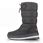 Talvised paksendatud lumesaapad pehmed soojad libisemiskindlad ja veekindlad meeste ja naiste l&uuml;hikese toruga puuvillased kingad 37 hall