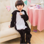 Pingviin Kigurumi Onesie Kids Pidžaama Poiss T&uuml;druk Terve looma Cosplay Kost&uuml;&uuml;m Magamis&uuml;likond Flanell Maskott Peo Talvise Soe magamisriided 7t