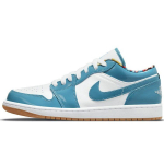 Air Jordan 1 Low Barcelona Meeste Tossud Valge Cyber-Teal DC6991-400 40.5