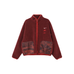 Nike FW23 Draakoniaasta CNY Seeria V&auml;rviplokk T&otilde;mblukuga Fliisjakk Meeste &Uuml;ler&otilde;ivad Team-Red FZ6194-677 XL brown