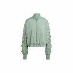 Adidas Originals kerge pommitajajakk kolme triibuga, l&otilde;tv, l&uuml;hike stiil, naiste jakid, Trace-Green IY3421 XS