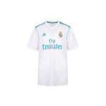 Adidas Real Madrid 17-18 Hooaeg Kodus&auml;rk Kirjalogo Triipudega Meeste Topid Valge AZ8059 S