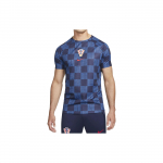Nike m&auml;rk ruuduline &uuml;mmarguse kaelusega t-s&auml;rk meestele Topid Sinine DM9546-498 S