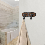 Decorative Wall Hook for Cloakroom Organization Towels And Bags in HIPS Ideal Home Small Single hook