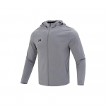 Under Armour Logo Prindiga Spordijooks Fitness Treening Kapuutsiga Jakk Meeste jakid Hall 23600303-014 XXL