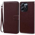Realme Note 60 &uuml;mbrise jaoks Rahakott Nahast Klappkaas Realme Note 60 &uuml;mbrise jaoks Realme Note60 Telefoni&uuml;mbris Coque Fundas Etui For Realme Note 60
