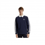 Adidas Originals Adicolor Rugby Mood Pehme Spordipolo Pikkade Varrukatega Meeste Topp JY1400 XL