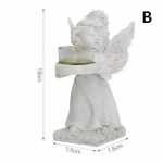 Vaigu Ingel K&uuml;&uuml;nlaalus Ingli Kollektsioon Figuur Ingel Kuju Teek&uuml;&uuml;nla Hoidja Kingitused Lauapealne Teek&uuml;&uuml;nla Alus Kaunistused B