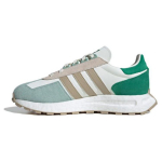 Adidas Originals Retropy E5 S&uuml;nteetiline nahk Mugavad Mitmek&uuml;lgsed Madalad Lifestyle'i vabaajajalatsid Unisex Vabaajajalatsid Off-White Roheline IH3401 44⅔