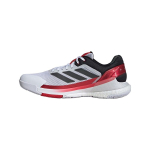 Adidas Crazyquick Boost Padel Mugavad libisemiskindlad vastupidavad madalad tennisejalatsid Unisex tossud Valge Must Punane IH3636 white