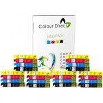 30 ColourDirect Cartouches d'encre Pour Epson WF2010W WF2510WF WF2520NF WF2530WF WF2540WF WF2630WF WF2650DWF WF2660DWF 16XL