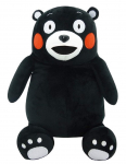 Kumamon vahukommi pehmem&auml;nguasi L suurus 30cm must