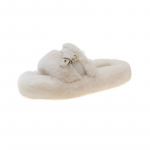 Paksu tallaga naiste libisemisvastased pl&uuml;&uuml;ssussid s&uuml;gisel ja talvel uus Korea versioon naiste pehmed sussid 42 hall