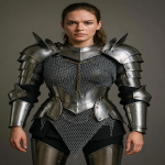 Keskaegne Naiss&otilde;dalase K&uuml;llass Terasest SCA LARP Cosplay Kost&uuml;&uuml;m Kohandatud Suurus Vastupidav Soomus Kingitus