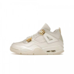 Air Jordan 4 Retro Metallic Gold EU 44 valge