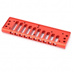 Mootori kamm HOHNER SP20 jaoks Alumiiniumisulam 10 auguga Blues Muusikainstrumendi osad